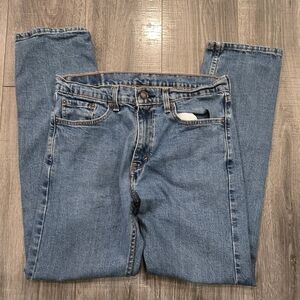 Levi's Classic Blue Jeans with Red Patch